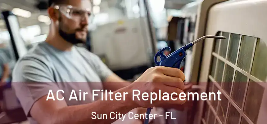 AC Air Filter Replacement Sun City Center - FL