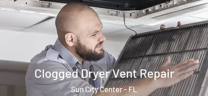 Clogged Dryer Vent Repair Sun City Center - FL
